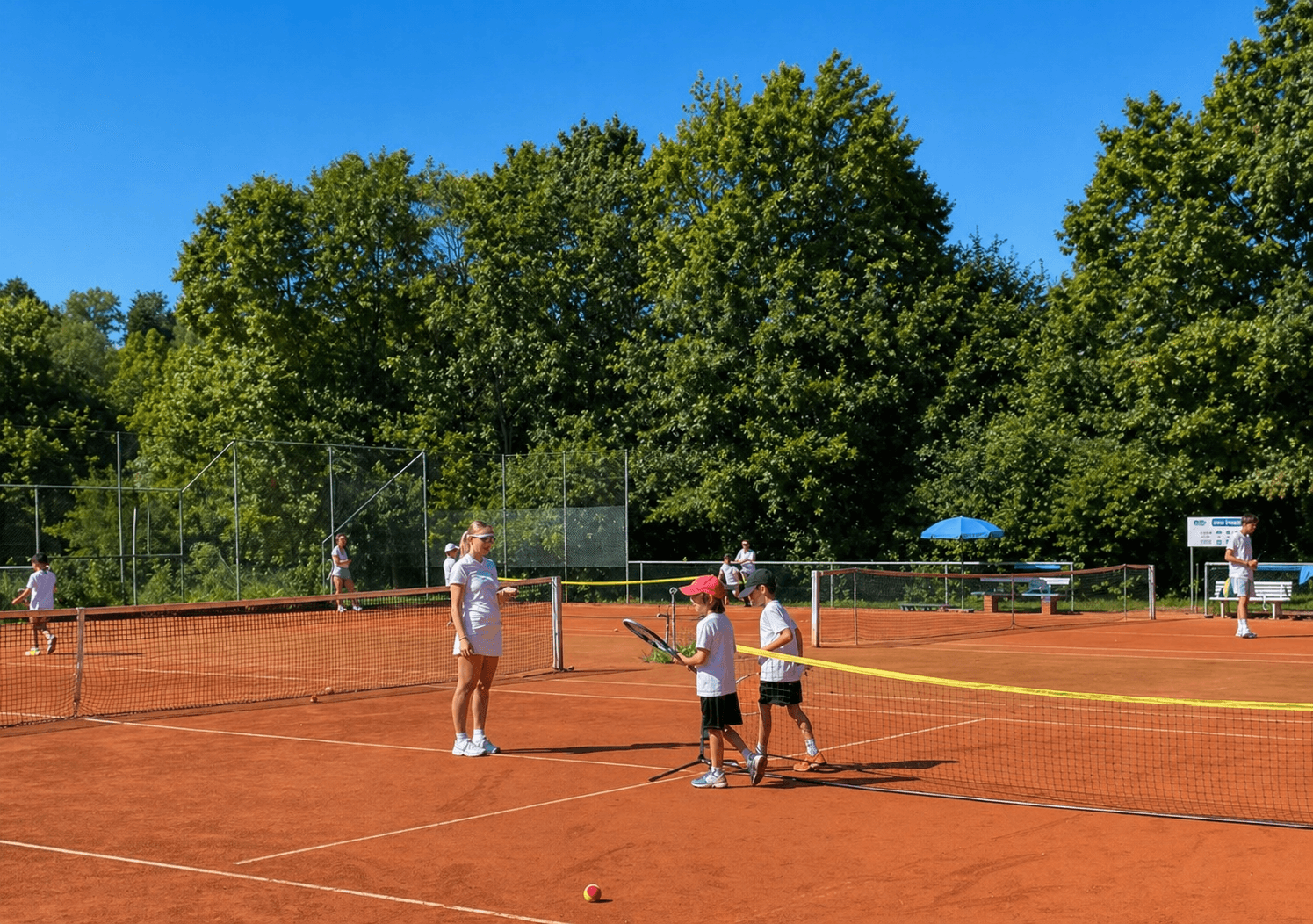 Saison-Tennis-Special: Grundlagen- und Aufbautraining