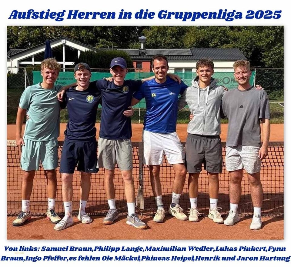Aufstieg Herren Gruppenliga 2025