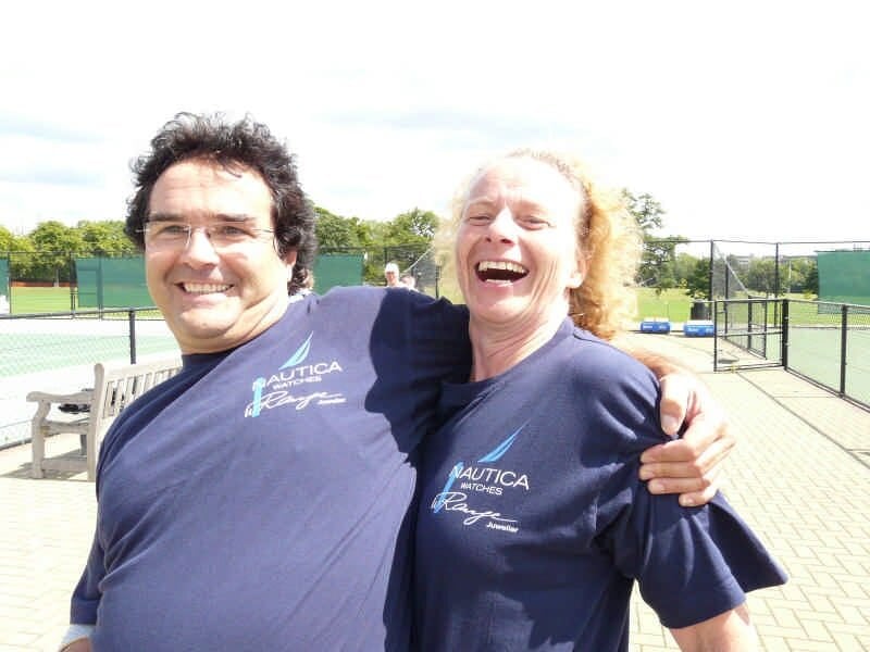 Tennisfreundschaft mit Harrow 2009