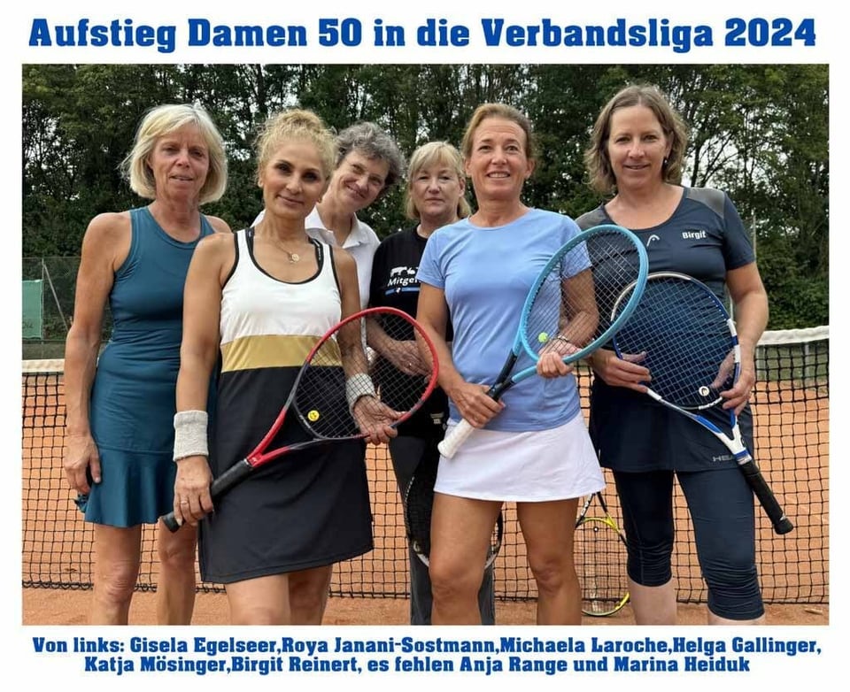 Aufstieg D50 Verbandsliga 2024