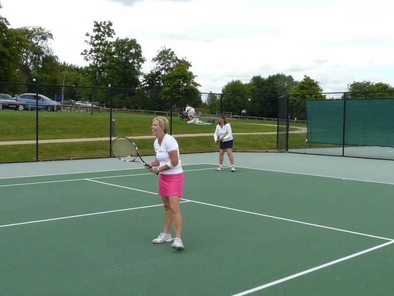 Tennisfreundschaft mit Harrow 2009