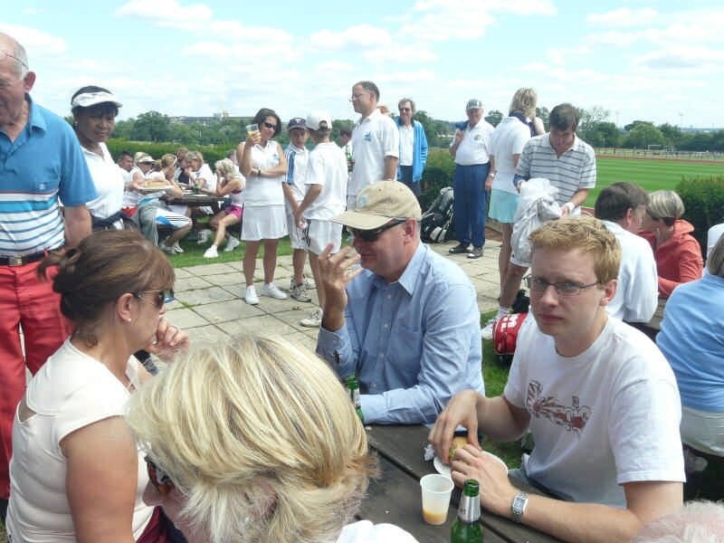 Tennisfreundschaft mit Harrow 2009