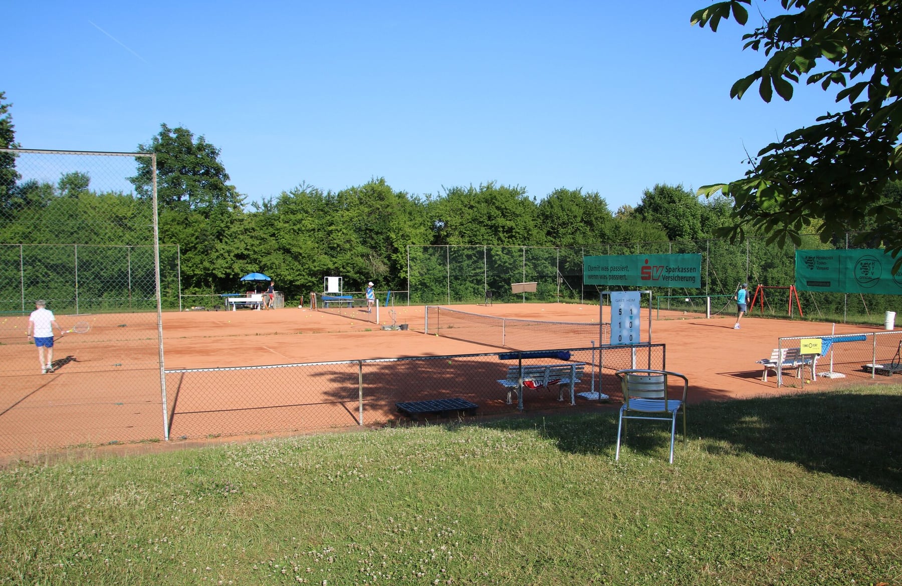 Tennisplätze des TC Blau-Weiss Kassel