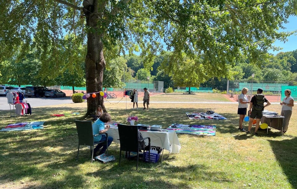 Tennis-Flohmarkt im Club
