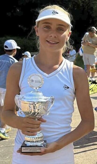Eva-Marie Kühle ist Deutsche Meisterin U12 2026